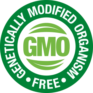 GMO-free certification seal